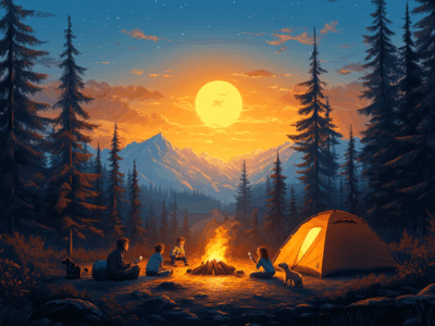 Camping with Kids and Pets: Tips for Stress-Free Fun